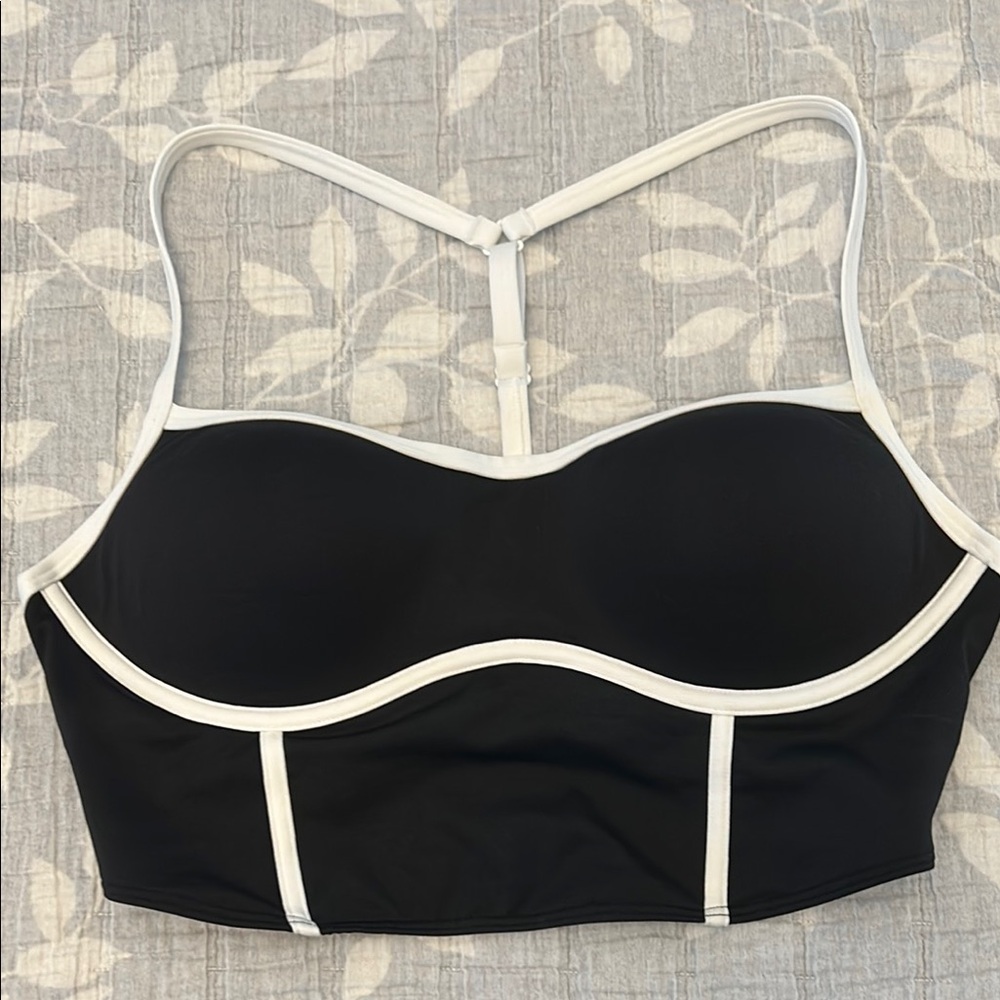 Black and White Women's Bralette